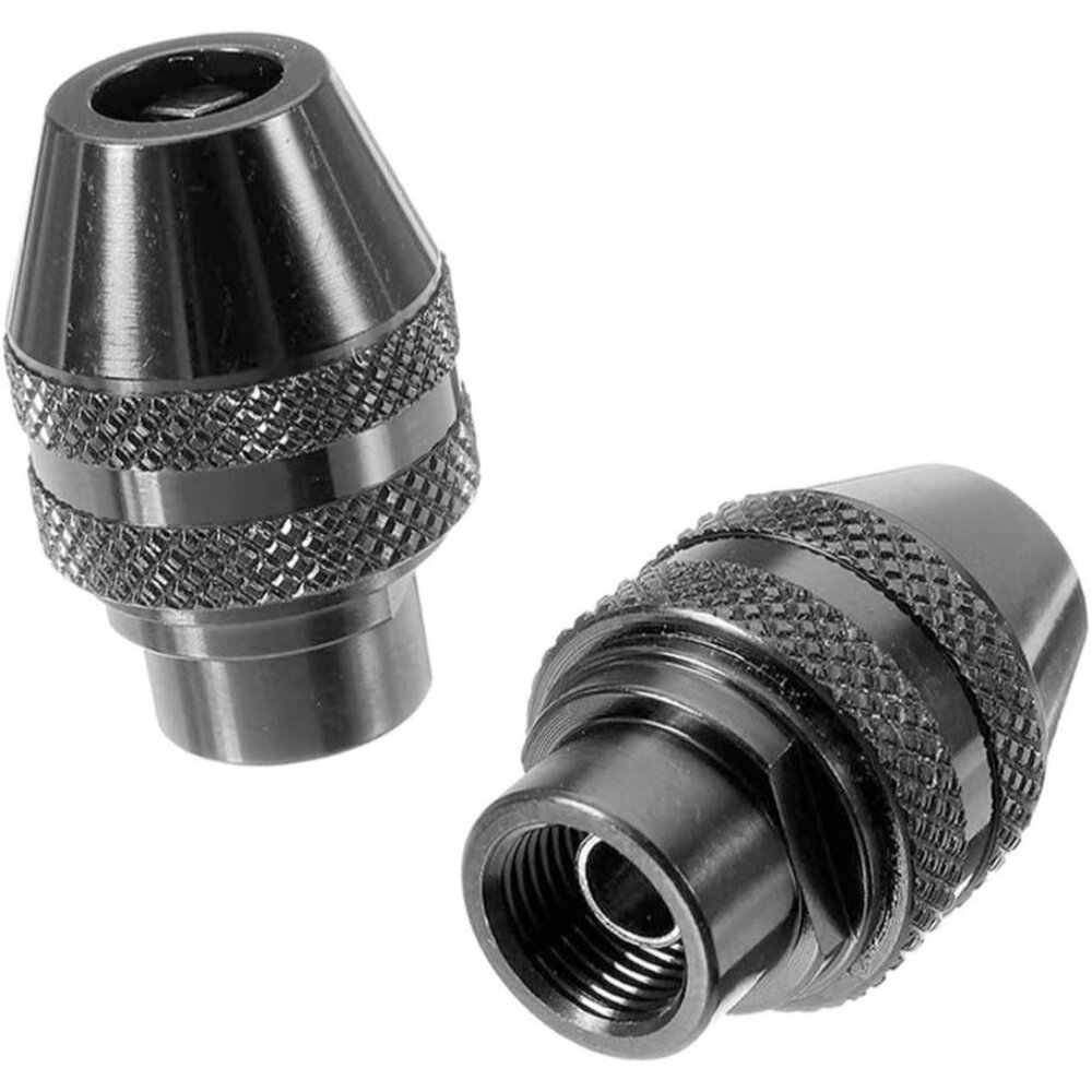 2Pcs Multi Quick Change Keyless Chuck Replacement for Dremel 4486 Rotary Tools 3